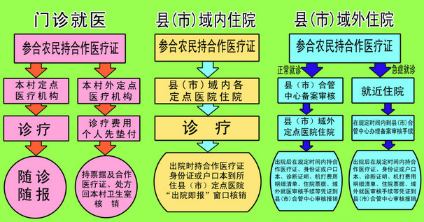 农村合作医疗保险报销范围