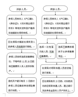 城乡居民社保办理流程