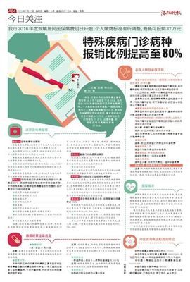 特殊疾病门诊医疗费报销的比例是多少？